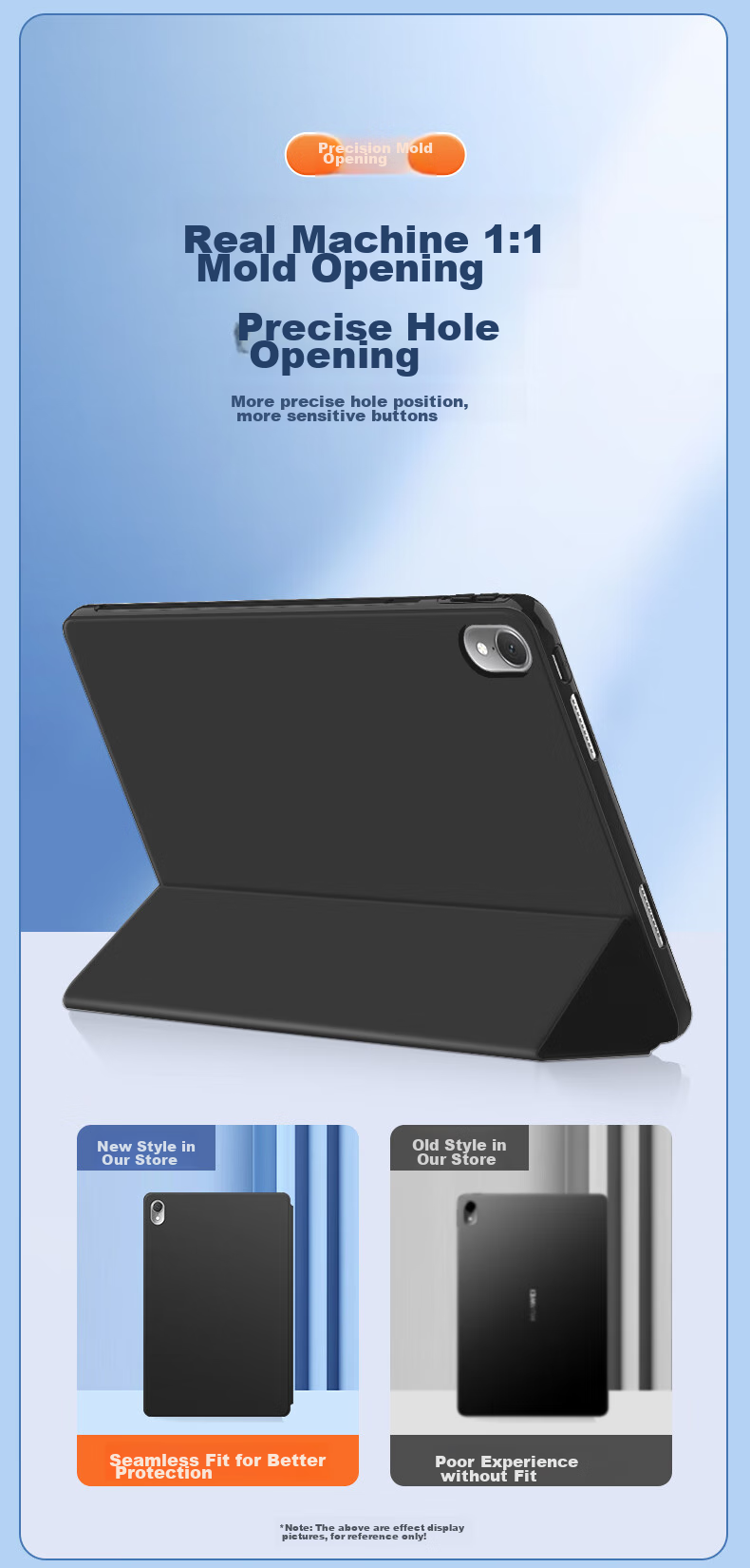 Kulefeng Huawei MatePad Mini 8.8-Inch 2025 Protective Case, Huawei Tablet Five Ultra-Thin Full Protection Shockproof Flip Cover, Tri-Fold Smart Leather Case Outer Shell 9