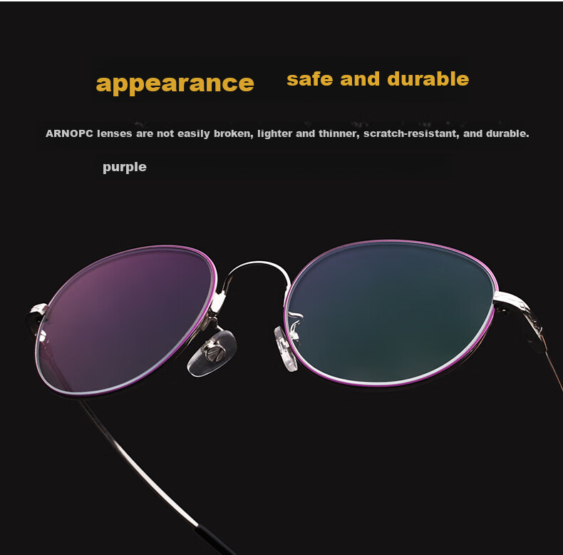 ARNO FOCUS ON YOUR EYES Reading Glasses for Women, Anti-Blue Light, Fashionable Ultra-Light High-Definition Elegant Full-Frame Presbyopic Glasses A1035 100 Degrees 2