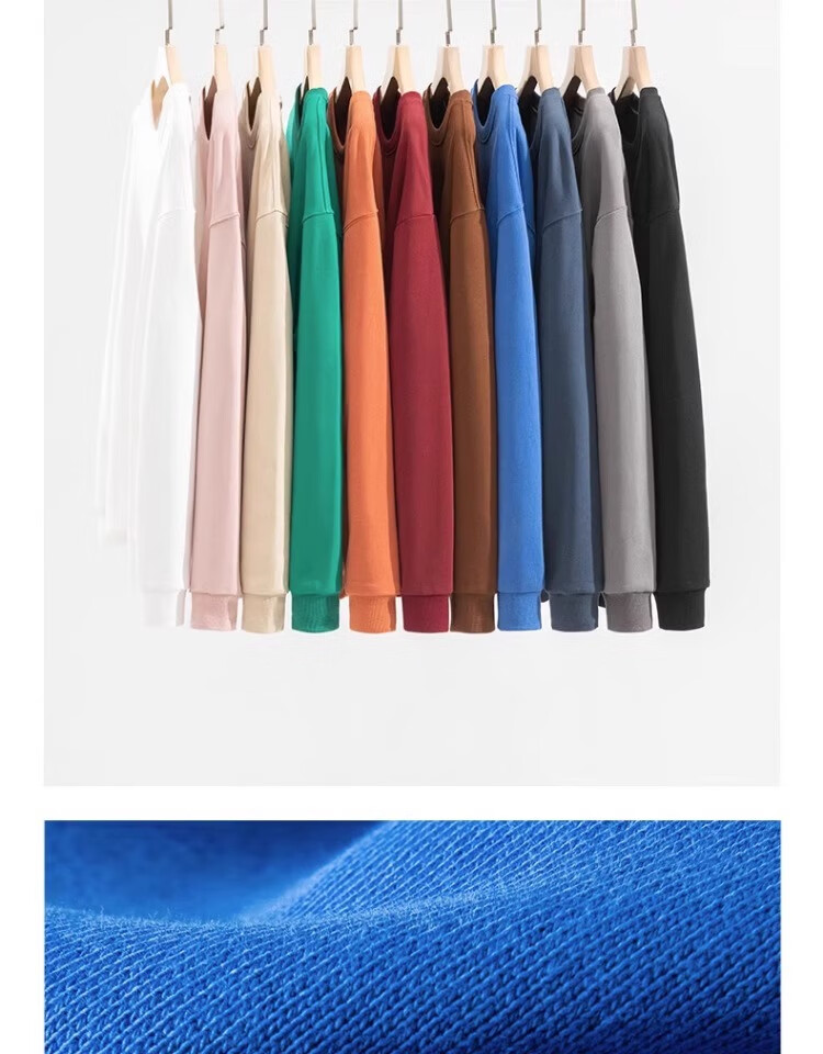 GENIOLAMODE Fleece-Lined Sweatshirt for Men, Winter 2026 New Style Round Neck Thick Warm Base Layer Long-Sleeve T-Shirt Trendy 15