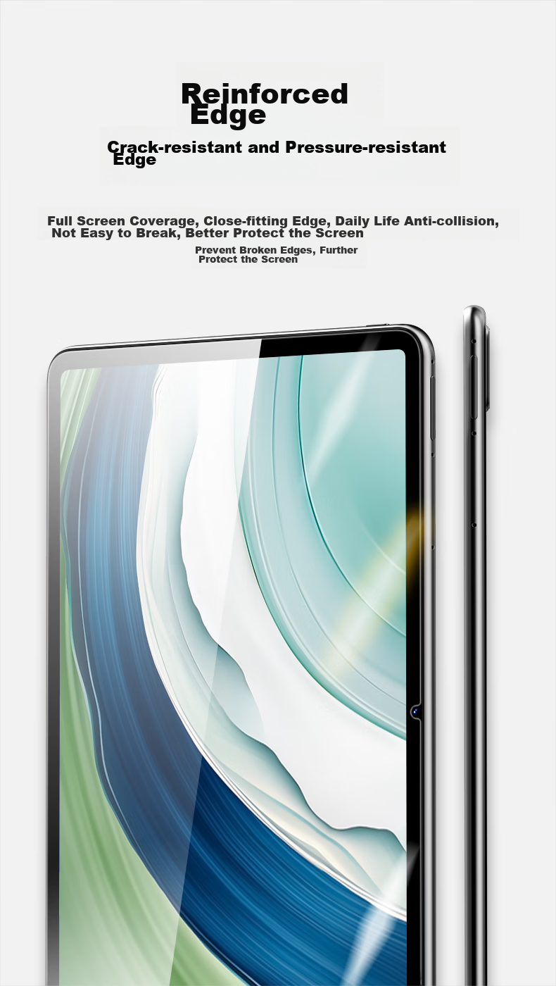 CangHua Tempered Glass Screen Protector for Huawei MatePad Pro 13.2, Compatible with 2025/2023 Models, Protective Film for Huawei Tablet Computer, 13.2-Inch Soft Light Version, Shockproof, Wear-Resistant, High-Definition Protective Film 9