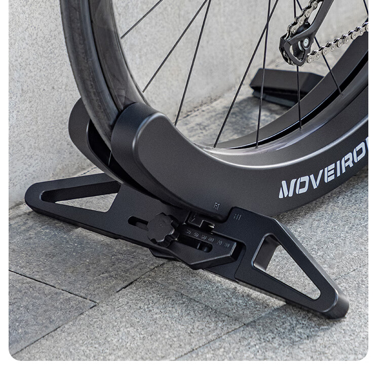 Move Iron Bicycle Parking Rack, Road And Mountain Bike Display Stand, Adjustable Foot Support, Portable Base for Home Use 14