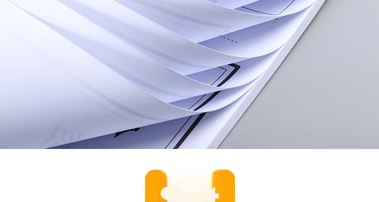 DiLe Premium Series Customized Recommendation Letters, Financial Documents, Office References, Company Introductions, 50 Sheets/book, 4503 (Pack of 5) 9