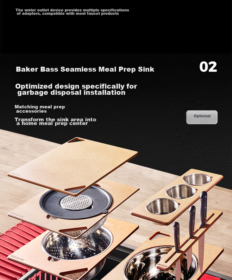 BECBAS Intelligent Garbage Disposal, Kitchen Food Waste Crusher, Wireless Switch E40evo 7