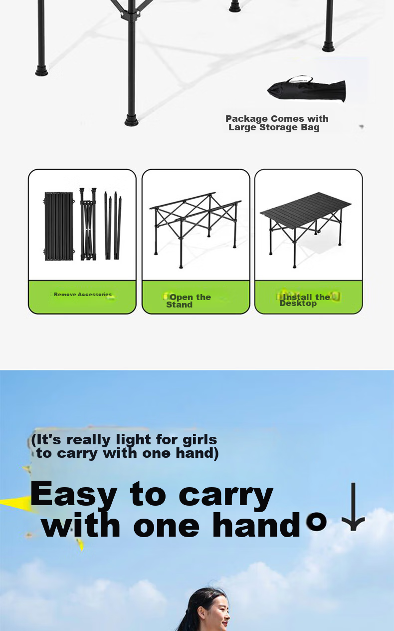 Geshu Outdoor Folding Chair, Camping Chair, Moon Chair Portable, Beach Chair Fishing Stool, Picnic Chair, Sketching Chair 3