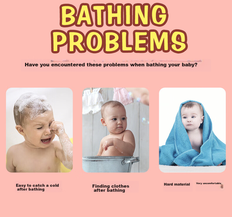 Maigemeng Baby Bath Towel, Pure Cotton Gauze, 6-Layer Class A Antibacterial, Soft And Absorbent Children's Towel, Quick-Drying Bathrobe for Bathing 3