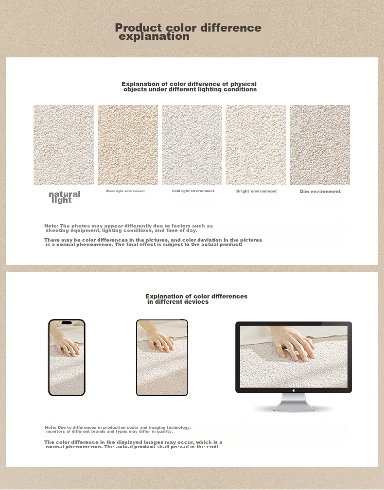 Dajiang Bedroom Bedside Rug, Wool Luxury High-End Feel, End-Of Rug, Long Bed Front Carpet, 60x160cm 21