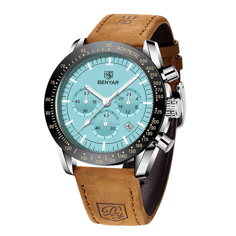 TSAR BOMBA Benyar Men's Quartz Watch Casual Business Self-Gift for Boyfriend, Student Exam Watch Father's Day Gift 18