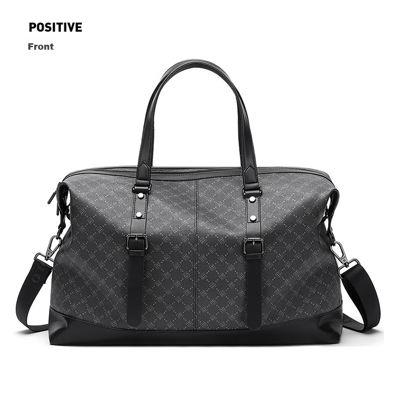 POLO Travel Bag, Men's Handbag, Luggage Bag, Gym Bag, Business Trip Large Capacity Suitcase, Storage Bag, Black 18