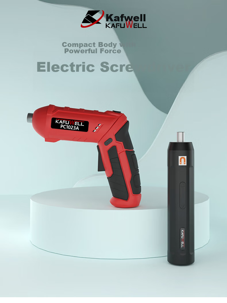 Kafuweier 3.7V Electric Screwdriver Set, Household Mini Electric Screwdriver, 4PCS P5032 1