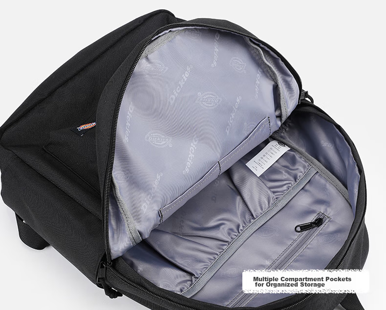 Dickies Backpack for Women DK Hidden Compartment Large Capacity School Bag with Multiple Compartments for Middle And High School Students Lightweight Casual Outdoor Travel Bag 13