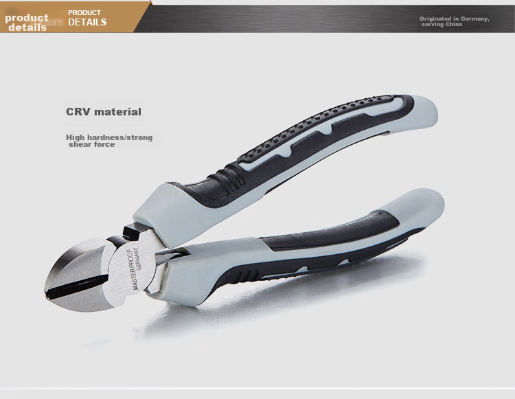 MASTERPROOF Diagonal Cutting Pliers, Industrial-Grade Electrician's Specialized Side-Cutting Pliers, Wire Cutters, Pipe Wrenches, Iron Wire Cutters, Labor-Saving Pliers 6