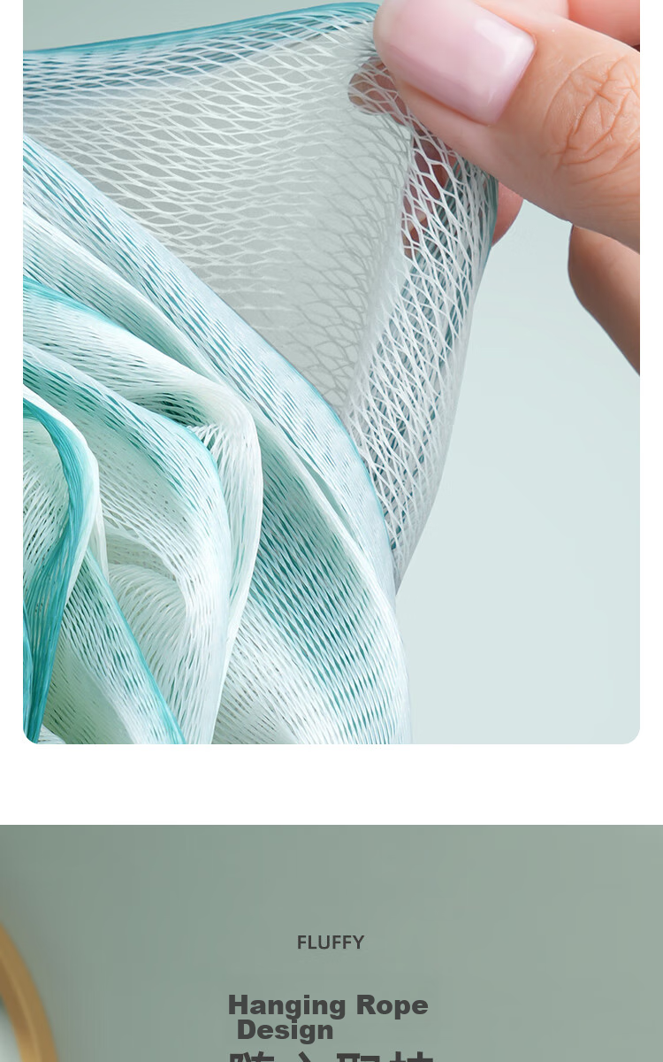 Chuangyilaojiang Rose Bath Sponge, Non-Spill Shower Flower, Thick Large-Sized Lathering Bath Towel, Super Soft Bathing Tool for Men And Wome 8