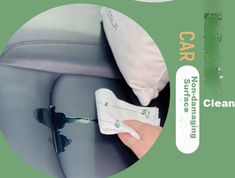 FUTURE MATTERS FM Tianzhufiber Weekly Disposable Cleaning Cloth, 28*28cm, 20 Sheets/roll, Absorbent, Oil-Absorbing, Antibacterial, Formaldehyde-Free, Fluorescent Agent-Free 14