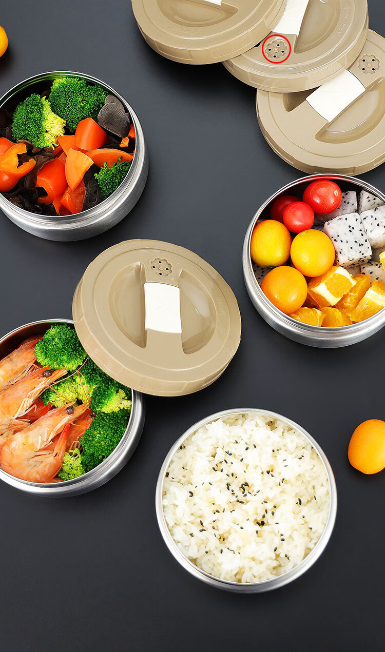 Jinyaoshi 304 Stainless Steel Vacuum Insulated Lunch Box, Classic 2.6L Capacity, All-Steel Design, Thermal Food Container, GK-JBD2600T 13