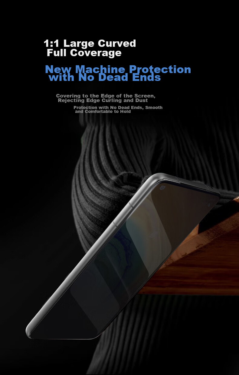 DIVI [28° True Privacy] Privacy Screen Protector for Huawei Mate30, Hydrogel Film, Anti-Peeping Full Coverage Non-Tempered Glass Film, Shatterproof, Scratch-Resistant, Dust-Proof Protective Film 13
