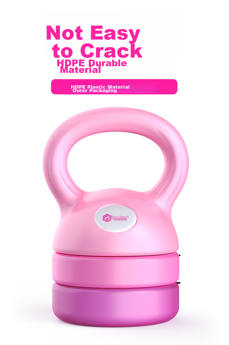 Mike Adjustable Kettlebell Dumbbell, Women's Glute-Lifting Fitness Home Squat, Unisex Weight-Lifting Kettlebell, Gradient Gree 10