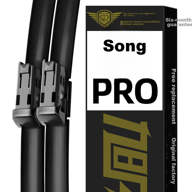Xufengcheshi BYD Song Pro Windshield Wipers for 2019-2026 EV/DM/DMI Models, Boneless Silent Front Wiper Blades, One Pair