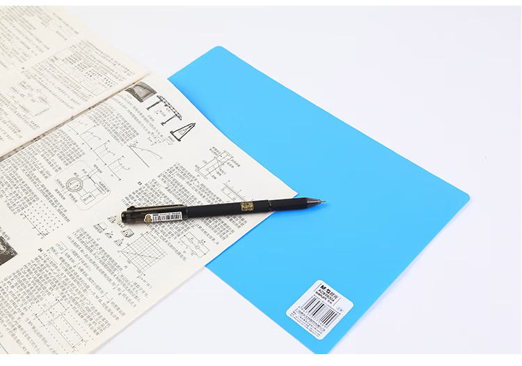 M&G 16K Transparent Frosted Writing Pad Exam Mat Calligraphy Practice Student Writing Pad Stationery ADB98308 Pack of 5 3