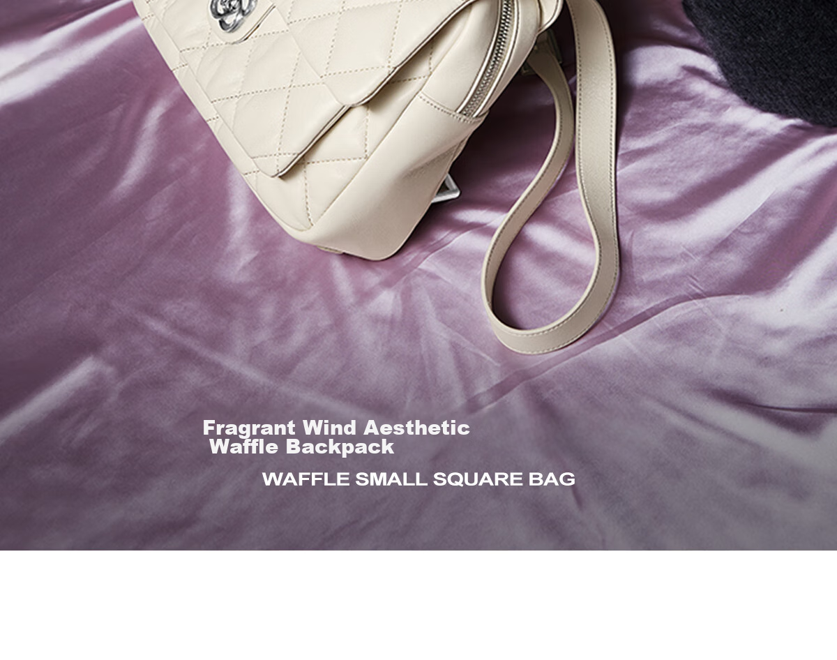 JUST STAR Zhang Yuxi's Same Style Backpack for Women, 2026 New Light Luxury Lightweight Travel Backpack, School Bag, Birthday Gift 2