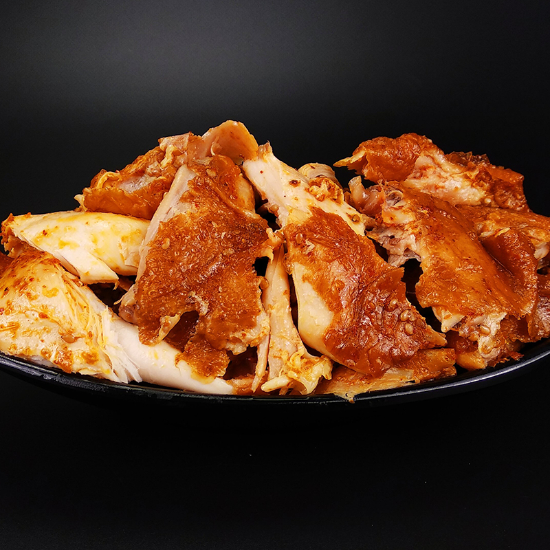 凤起正宗德州麻辣鸡整鸡500g 麻辣味扒鸡德州烧鸡德州脱骨扒鸡麻椒鸡