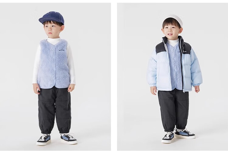 MARC&JANIE Baby Spring And Autumn Clothing, Boys And Girls Embroidered Soft Double-Sided Comfortable Cotton Vest Waistcoat 241380 7