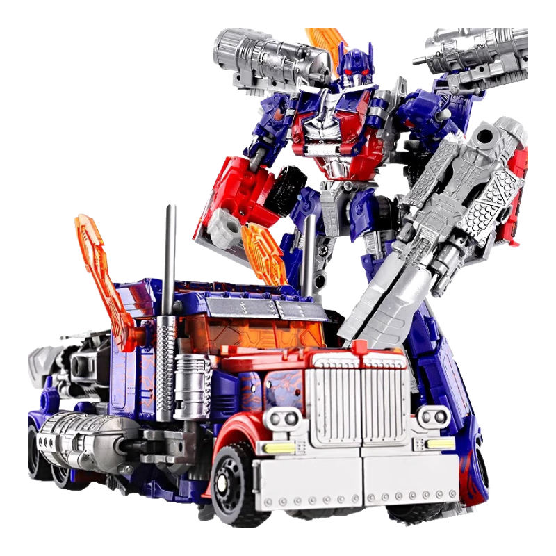 Miaobeile Children's Transforming Toy, for Boys Aged 3-6, Bumblebee Optimus Prime Action Figure, Alloy Transformers Gift Box, Boys' Birthday Present