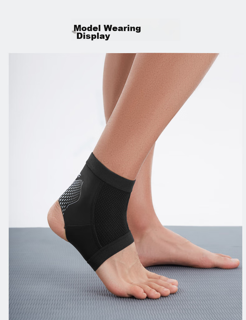 Li-Ning Ankle Brace, Sprain Protection, Recovery Sleeve, Sports Basketball Anti-Sprain Fixation Brace, Ultra-Thin Ankle Support 15