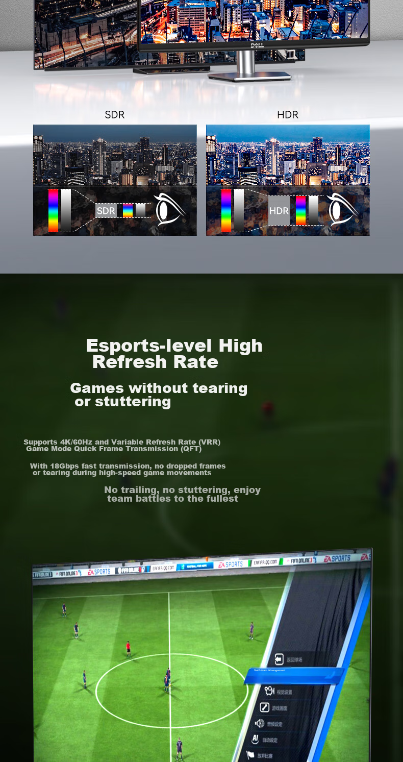 DTECH Fiber Optic HDMI Cable Version 2.0, 4K60Hz, for Engineering And Renovation, Connecting Computer Set-Top Box to TV, Monitor, Projector, Home Use, 3D High-Definition Cable, 10 Meters, DT-HF2010 8