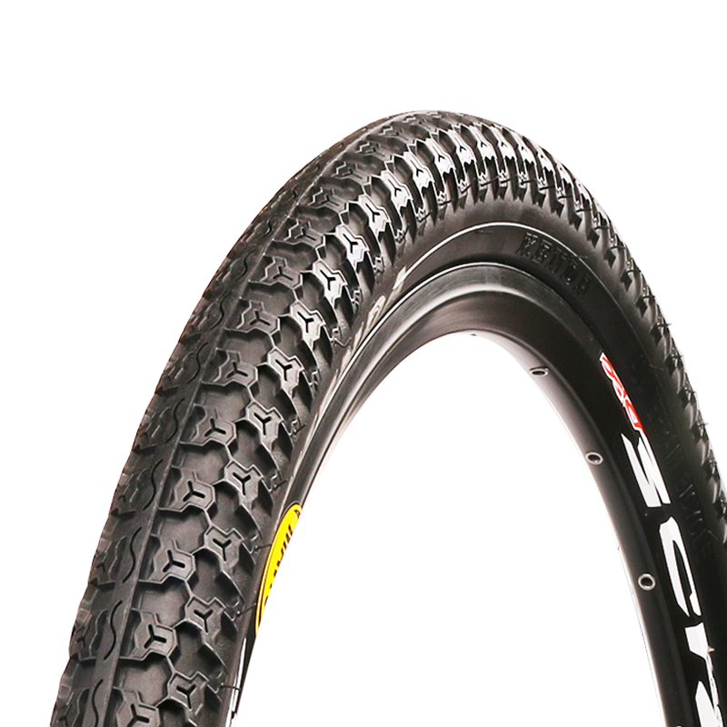 KENDA K935 Commuter Bicycle Outer Tire, 18*1.75, Durable Anti-Slip Tire, Smooth Surface, Pressure-Resistant Drainage, Bicycle Large Particle Front And Rear Tires, Black