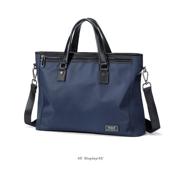 GOLF Business Briefcase for Men, Large Capacity Handbag, 15-Inch Laptop Bag, Casual Shoulder Crossbody Bag 24