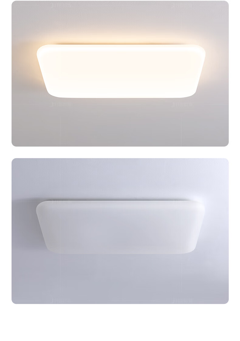 Yueying Linzhiguang Floating Light, Full Spectrum Eye Protection, Master Bedroom Light, Indoor Ceiling Light, Cream-Style Zhongshan Lighting Fixture, Installation Included 4