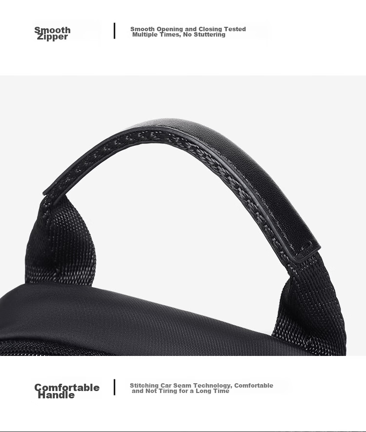 POLO Chest Bag, Men's Casual Shoulder Bag, Durable Waist Pack, Sports Crossbody Bag, Men's IPad Bag, Commuter Small Satchel 20