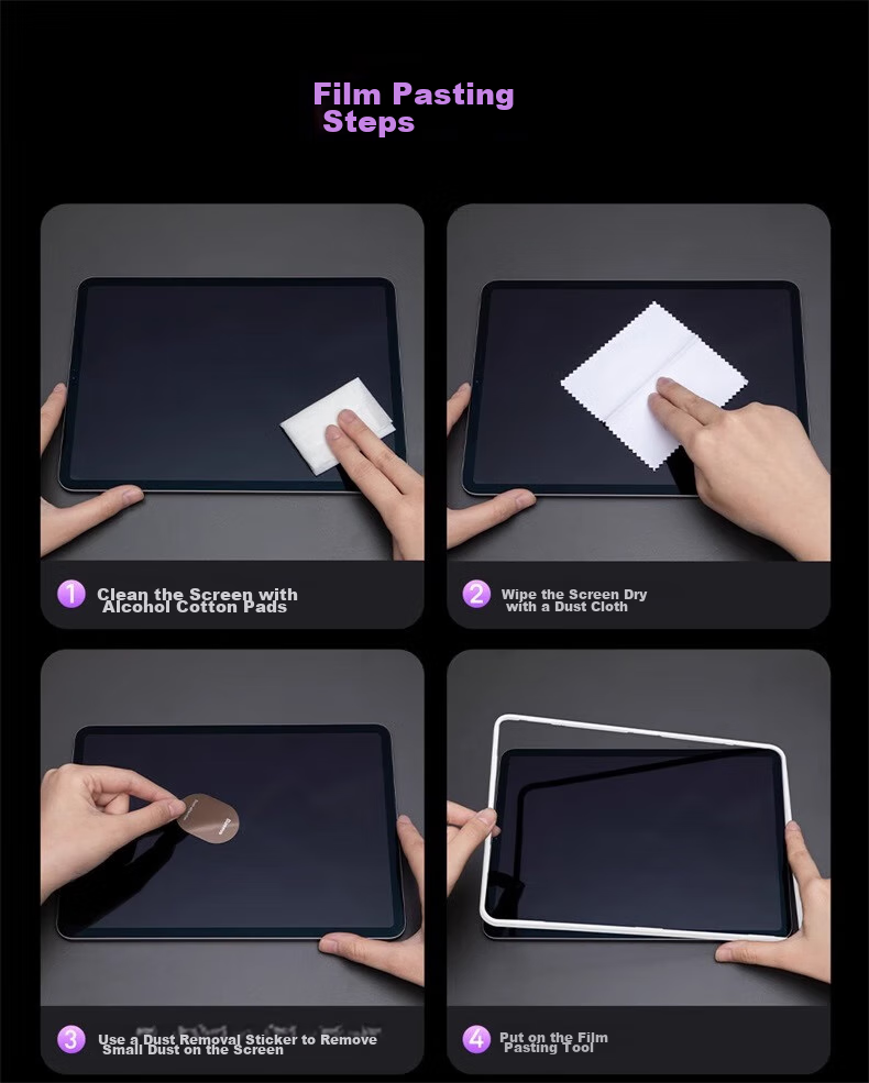 Baseus Tempered Glass Screen Protector for IPad Mini 7 [Full Coverage, Strong Anti-Fingerprint] Compatible with 2024 IPad Mini 7/6-8.3 Inch Models 19