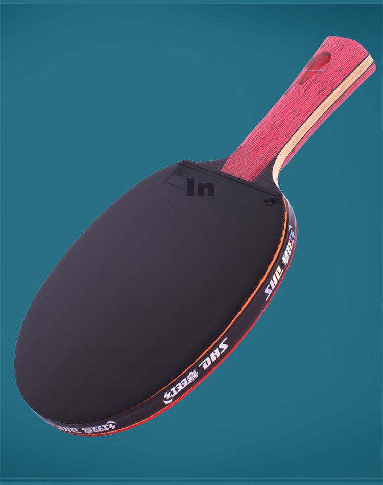 DHS Kuangbiao Nine Star Table Tennis Racket, Penhold Grip, Professional Competition, Ebony And Rosewood, Offensive And Defensive, H9002 6