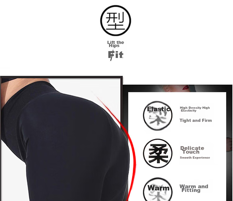 Afandi Autumn New Women's Leggings, 1500D Extra-Large Crotch, Terry Fire God Velvet, Fleece-Lined Thickened Double Warm Pants 4