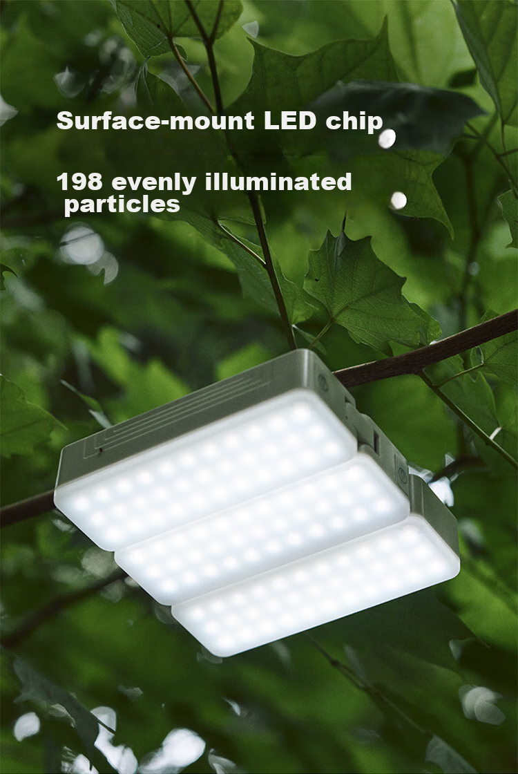 Naturehike Portable Camping Lantern with Long Battery Life for Outdoor Activities And Tents, Rechargeable LED Light in Ivory White 8