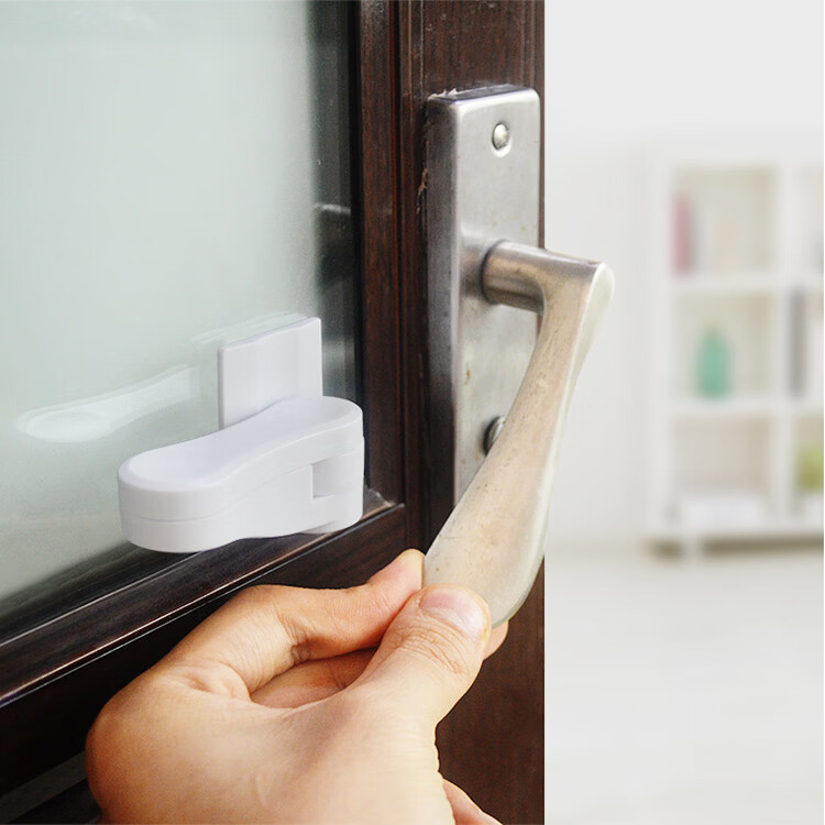 9I9 Door Handle Safety Lock, Baby Safety Lock Catch, Prevents Children from Opening Doors And Windows, Drawer Lock, Pet Lock A14 13