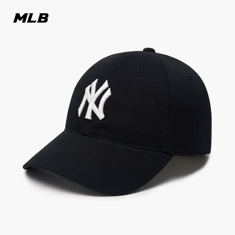 MLB Baseball Cap for Men And Women, Birthday Gift, Soft Top Visor Hat, Outdoor Sun Protection, 3ACP6601N-50BKS