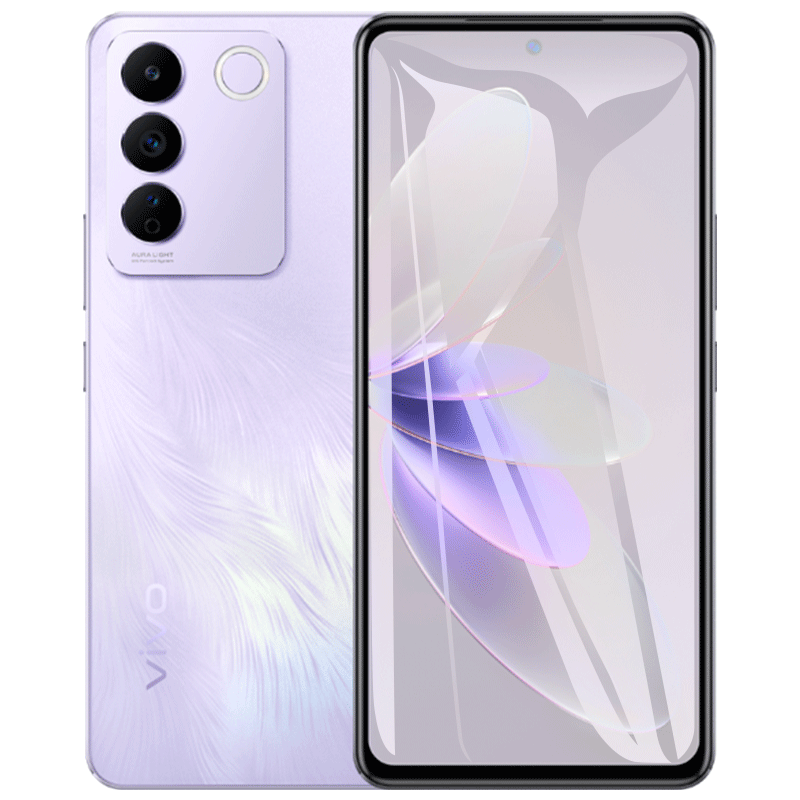 ESCASE Vivo S16e Tempered Glass Screen Protector for Y77/Y78, Non-Full Coverage Protective Film, HD Clear Transparent No White Edge Glass Screen Film