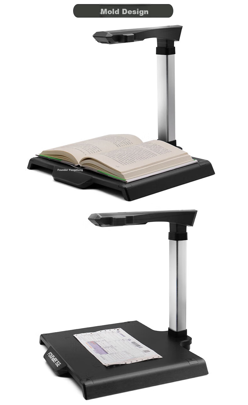 Founder Scanner, 16 Million Pixel High-Speed Camera, for Government, Commercial, Educational And Professional Office Use, A4 Document Contract Bill Multi-Page PDF Synthesis, OCR Text Extraction Q1000 Soft Base 11