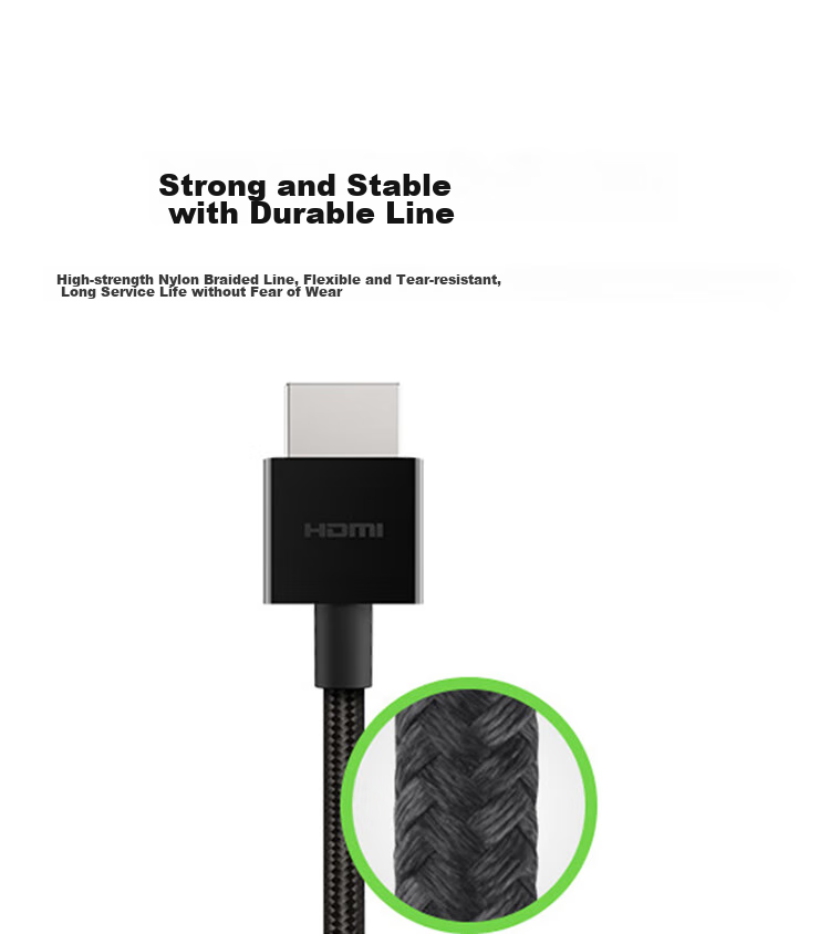 BELKIN HDMI 2.1 Extension Cable, 48Gbps Monitor Connection Cable, 4K Dynamic HDR High-Definition Video Cable, 8K Digital EARC Cable, Braided Version, 2 Meters, AV10176 13