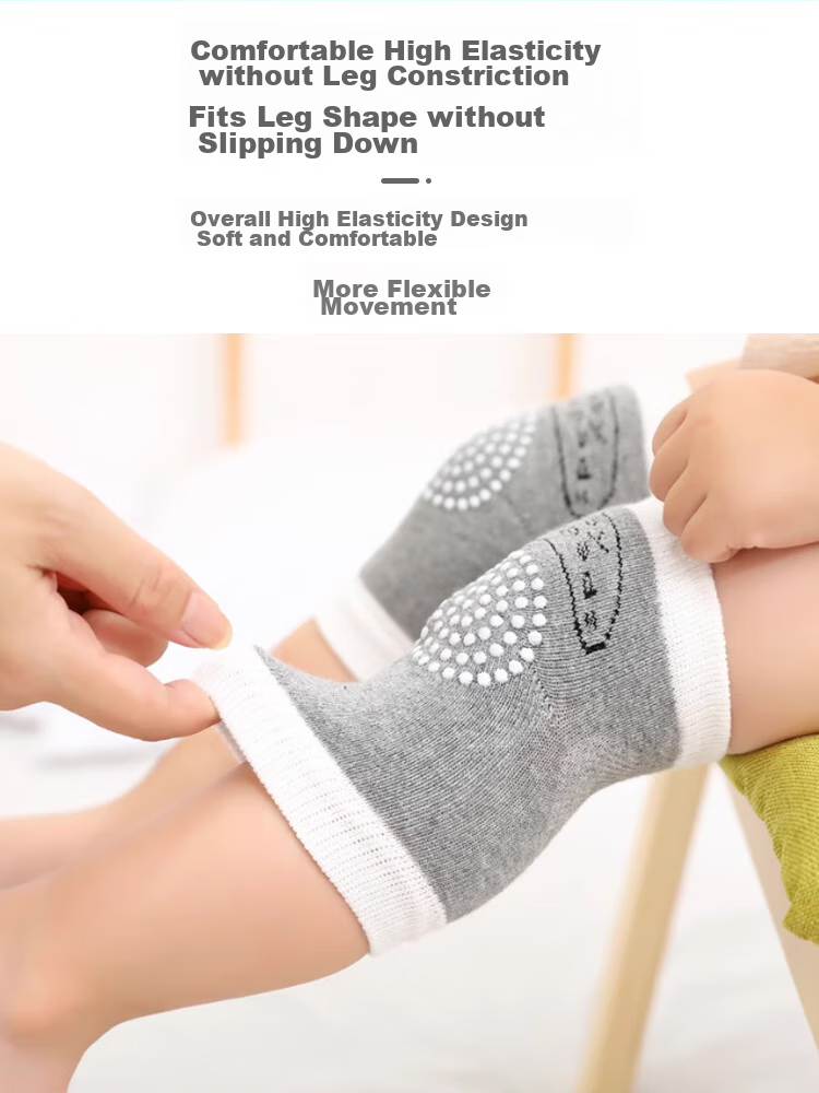 9I9 Baby Knee Pads, Crawling Fall Prevention Elbow Pads, 3 Pairs, Infant Walking Knee Protectors, Breathable Mesh Knee Sleeves Set, A58 8