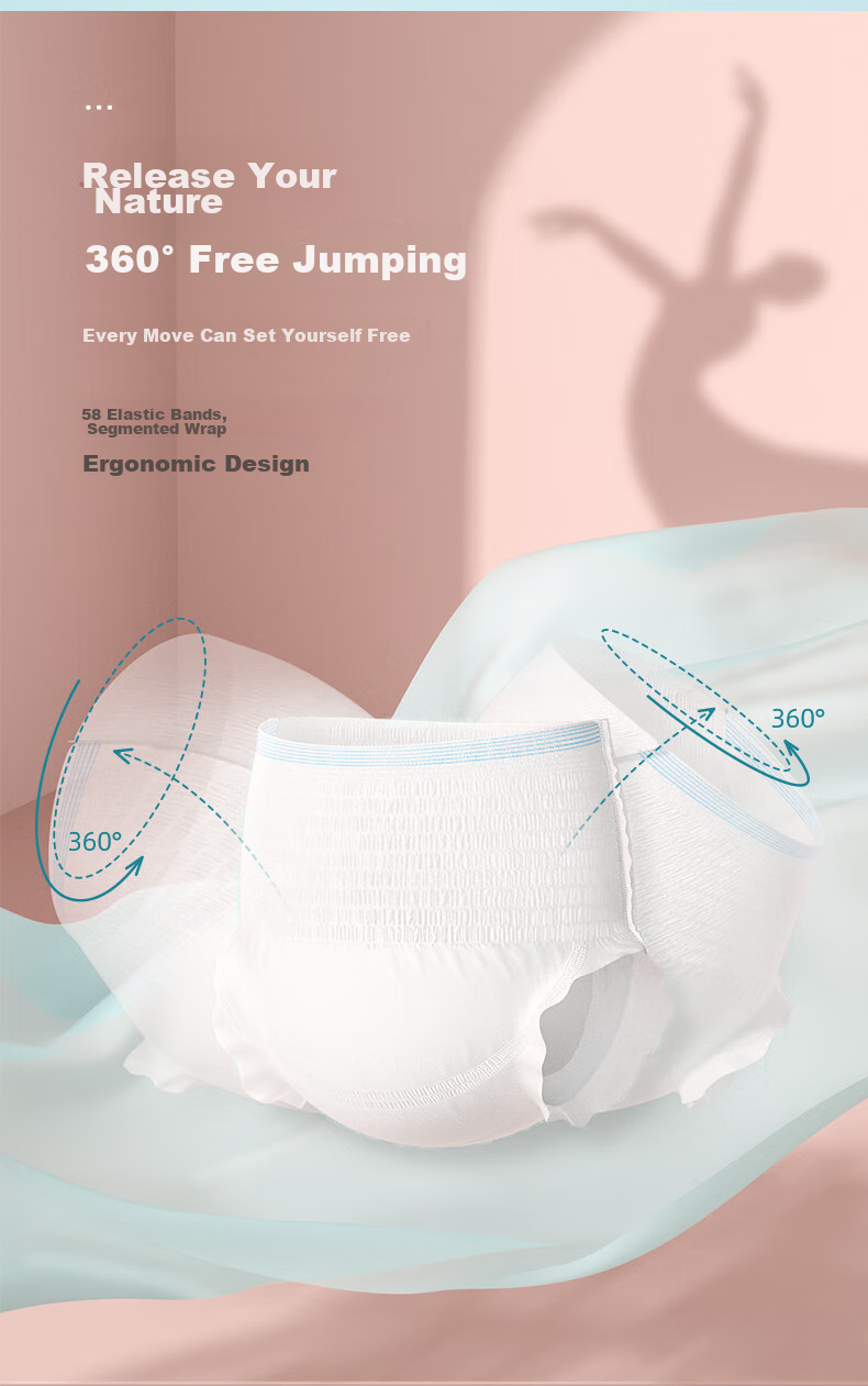 PurCotton Adult Pull-Up Diapers XL 10 Pieces, Elderly Incontinence Pads, Leak-Proof Breathable Trial Pack, Sold by JD 4