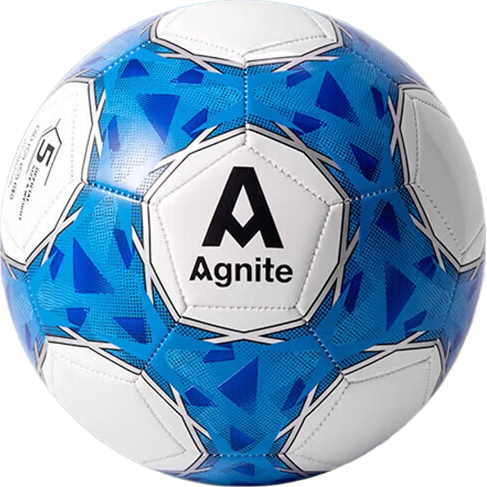 Deli No.5 Standard Soccer Ball for Youth Students, Machine-Stitched Wear-Resistant World Cup Training Football Professional Competition Ball
