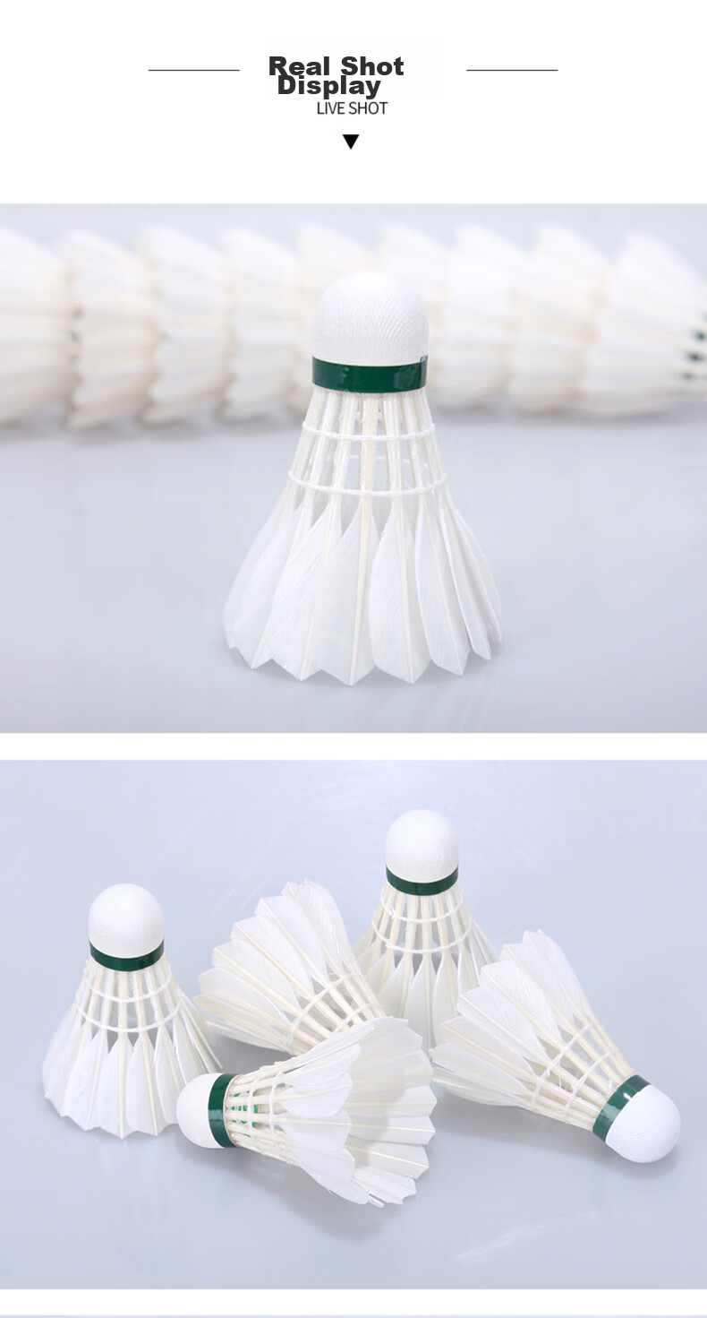 VICTOR Badminton Master Competition Training Feather Shuttlecocks Stable Flight Durable Recommended 12pcs Master No.6 Speed 77 1 Tube 11