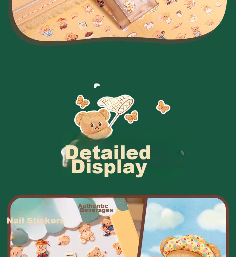 Deli Children's Day Gift Guardian Sweetheart Sticker Book 20 Sheets DIY Craft Fun Stickers Phone Decoration Stickers TX206 12