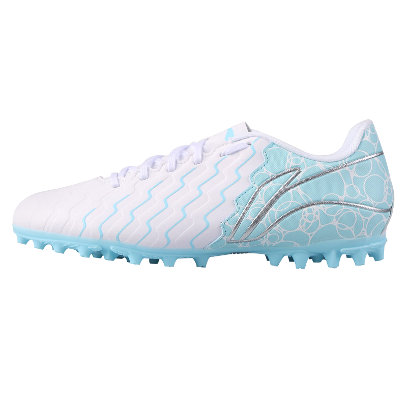 Li-Ning Children's Soccer Shoes for Ages 6-12, MG Short Studs, Boys And Girls Youth Student Big Kids Professional Training Competition Football Boots, Size 31