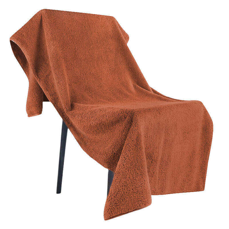 Good Weather Cleaning Cloth for Car Washing, Glass Wiping, Housekeeping, Cleaning, Janitorial Work, Thick Coffee Color, 1 Piece 60*160