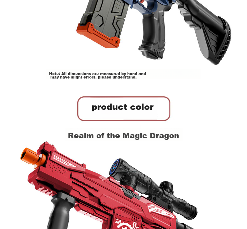 SODEEP Water Gun Toy for Boys And Girls, Pull-Type Water Blaster, Squirt Gun, Spray And Suction, Water Fight Toy, Birthday Gift for Ages 3-6 23