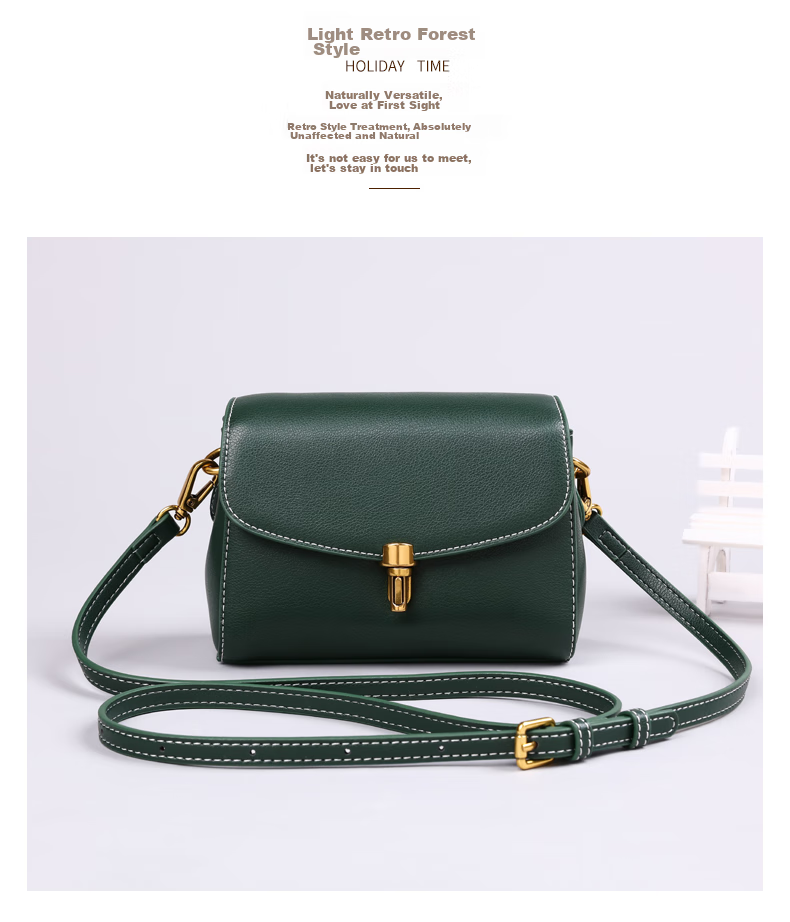 Viney Women's Handbag, Cowhide Crossbody Bag, Stylish Shoulder Phone Bag, Practical Birthday And Mother's Day Gift for Mom 2